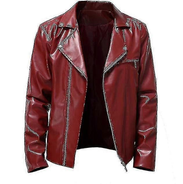 Men's Multifunctional Lapel Motorcycle Jacket
