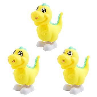 3Pcs Wind-up Springen Spielzeug Schöne Dinosaurier Design Spielzeug Cartoon Tier Spielzeug