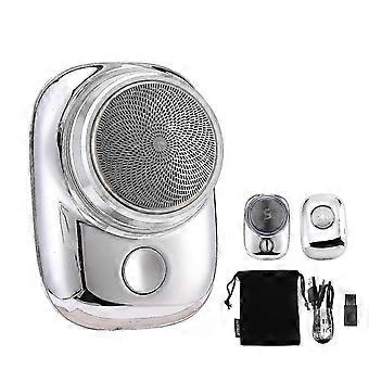 Usb Rechargeable Mini-shave, Pocket Size Portable Electric Shaver Razor Compatible Men FASTXM
