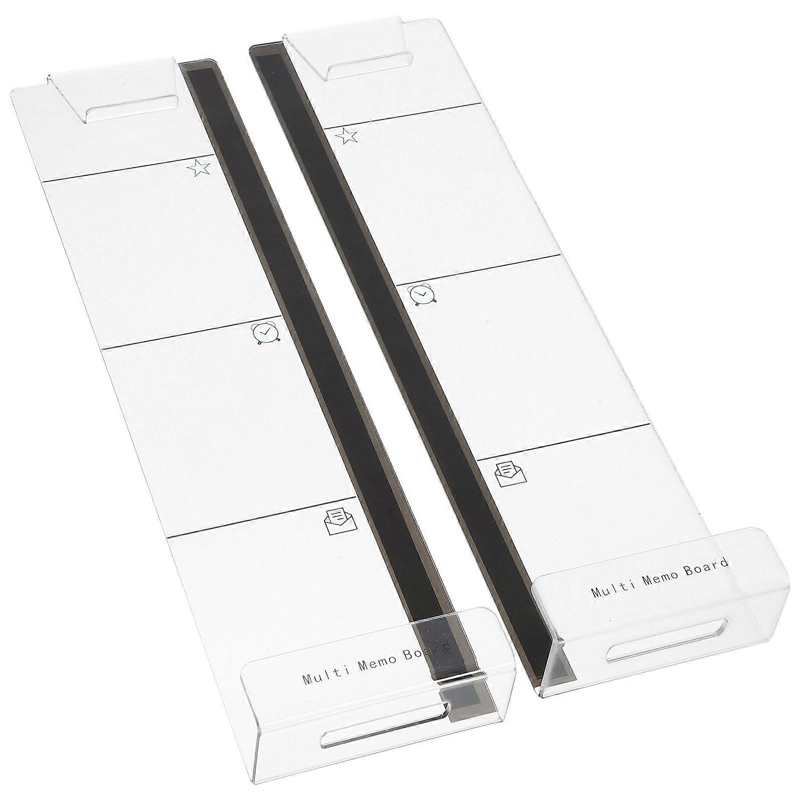 Monitor Acrylic Memo Board for Computer Use with 10Pcs Pack