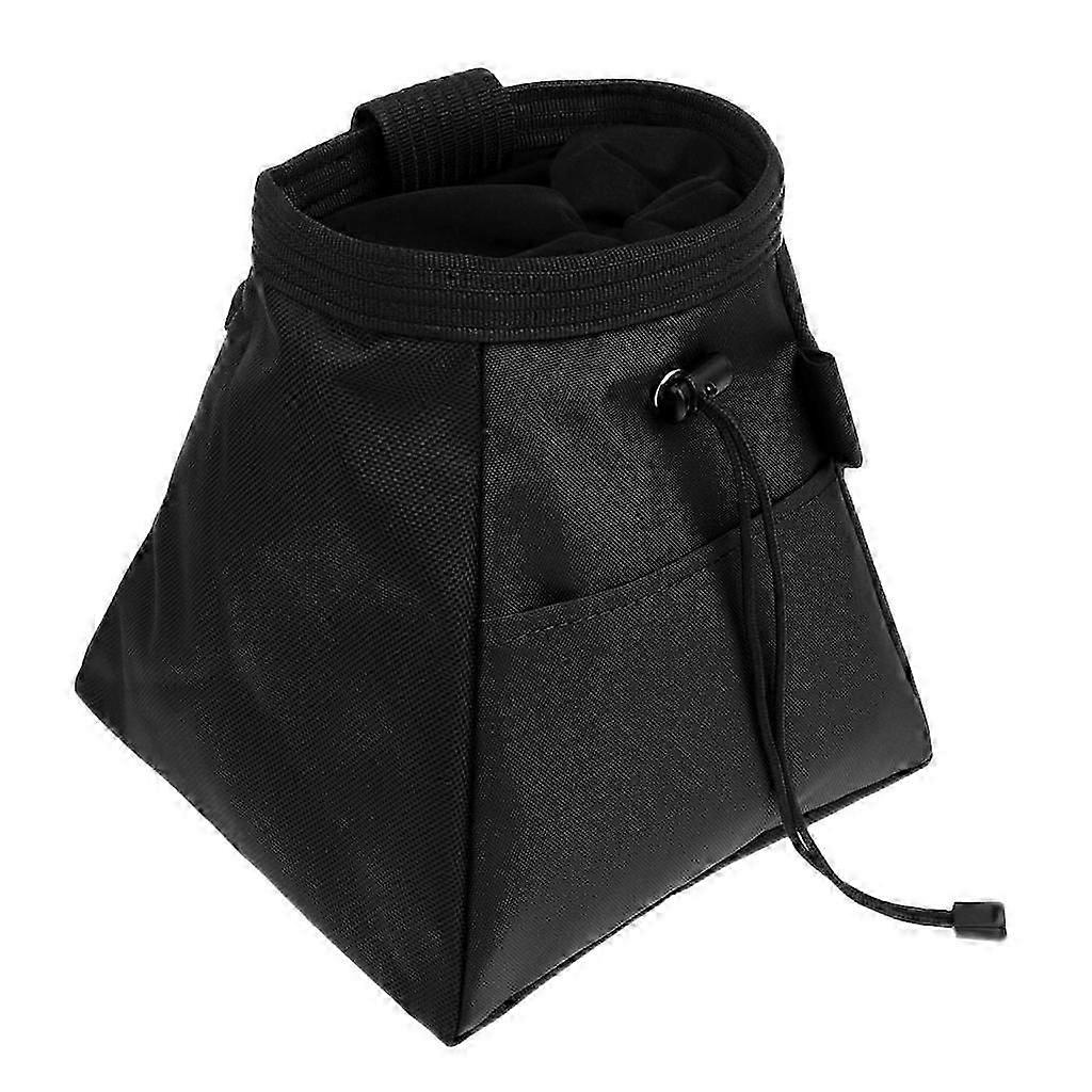 Kletterchalkbeutel, Eimer, Tasche, Schwarz