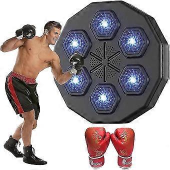 Boxtraining Musik Elektronisches Boxen Wand Ziel Intelligente App Kampftraining mit Boxhandschuh, 100% neu