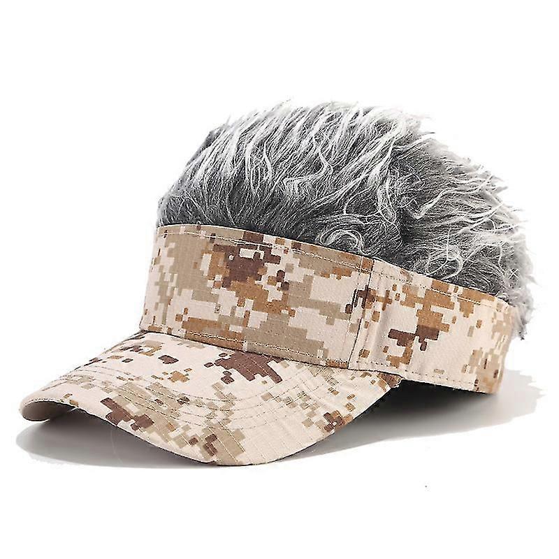 Wig Camo Baseball Cap, Casual Golf Hat
