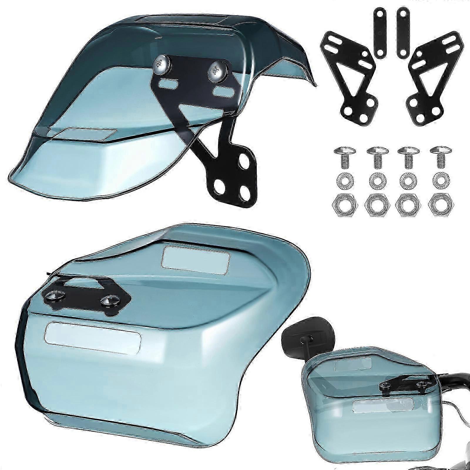 Wind Protector Hand Guards Motorcycle Handlebar Shield for 1Pair Set