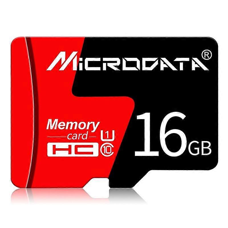 16GB U1 Red and Black TF(Micro SD) Memory Card