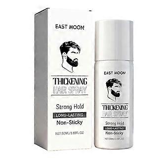 Men's Hair Setting Spray, Volumizing, Moisturizing, No-Rinse, Fluffy, Soft, Refreshing ,50ml