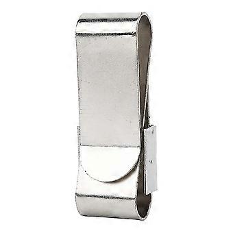 2024Roestvrij staal Sterke Magnetische Biljart Ballenpool Krijthouder Compact Formaat Draagbaar Professioneel Snooker Clip Accessoire