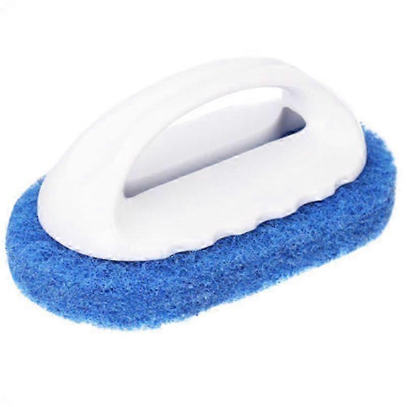 Handle Strong Decontamination Hard Bottom Clean Sponge Brush compatible with Kitchen Ceramic