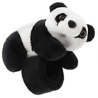 Pulsera de peluche con forma de panda para que los niños jueguen en la muñeca. Colores surtidos.