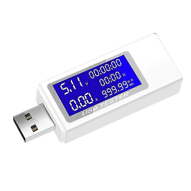 Usb Tester Digital Voltmeter Current Voltage Charger Capacity Detector Indicator