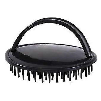 Black Scalp Massage Brush Shampoo Brush for Hair Growth and Stress Relief, Ergonomic Design