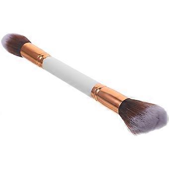 Professional Makeup Brush Nylon Bristles Wood Handle 3Pcs Set