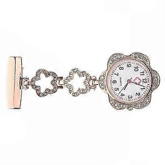 Nurse Fob Watch with Gold Metal Finish and Creative Star Design