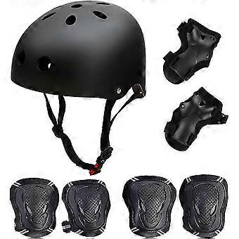 Elbow Knee Pads Helmet Pads Kit Helmet With Wrist Guards For Skate, Bike, Skateboard, Scooter(s)
