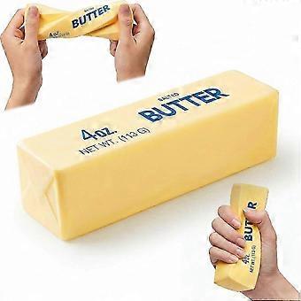 Butter Squishy Toys, Slow Rising Stress Relief Squishies, Soft PU Cream Scented—yc