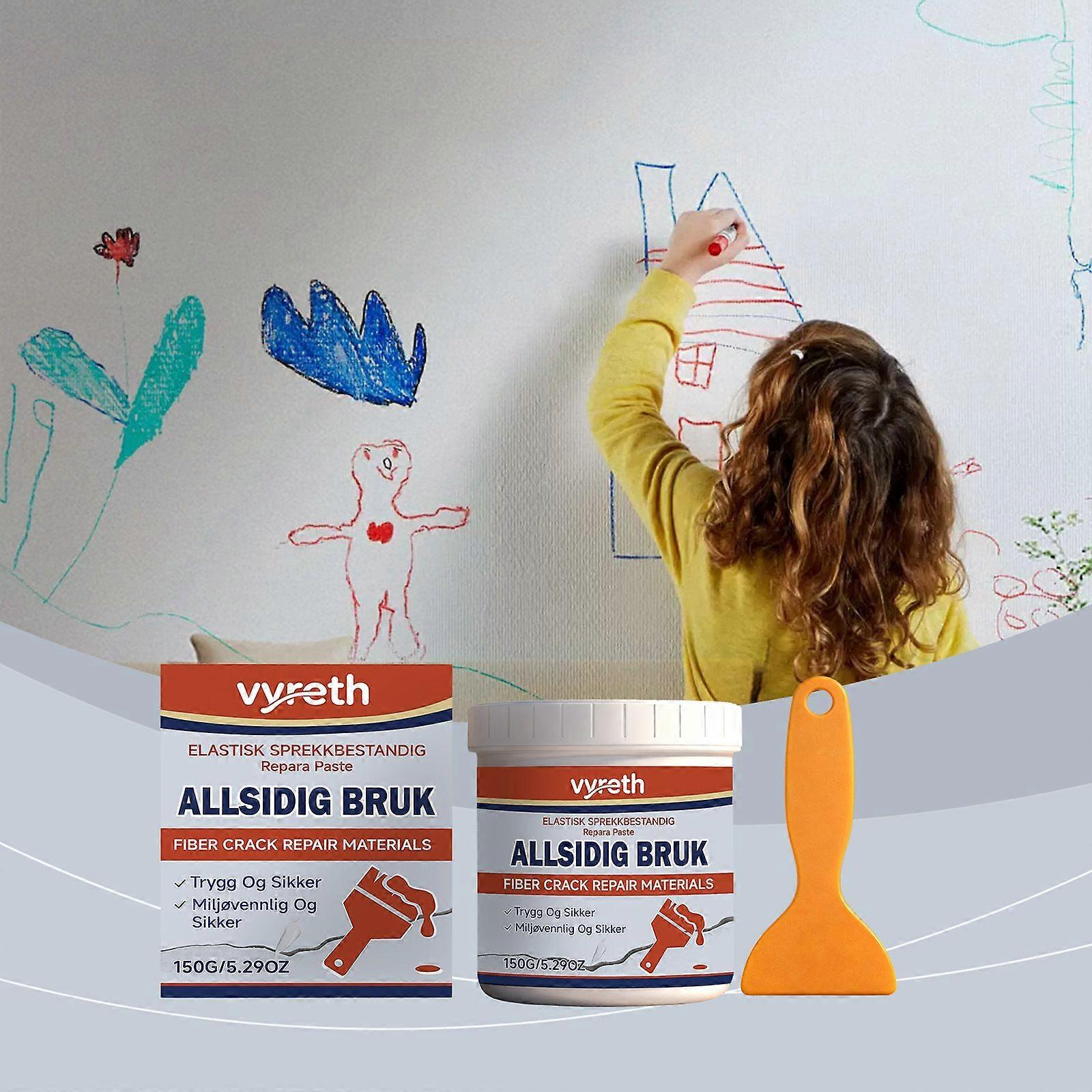 Allsidig Bruk Wall Repair Paste with Scraper (150g)