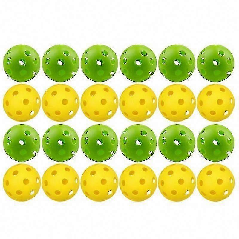 24pcs Practice Golf Balls for Training and Driving Range Use