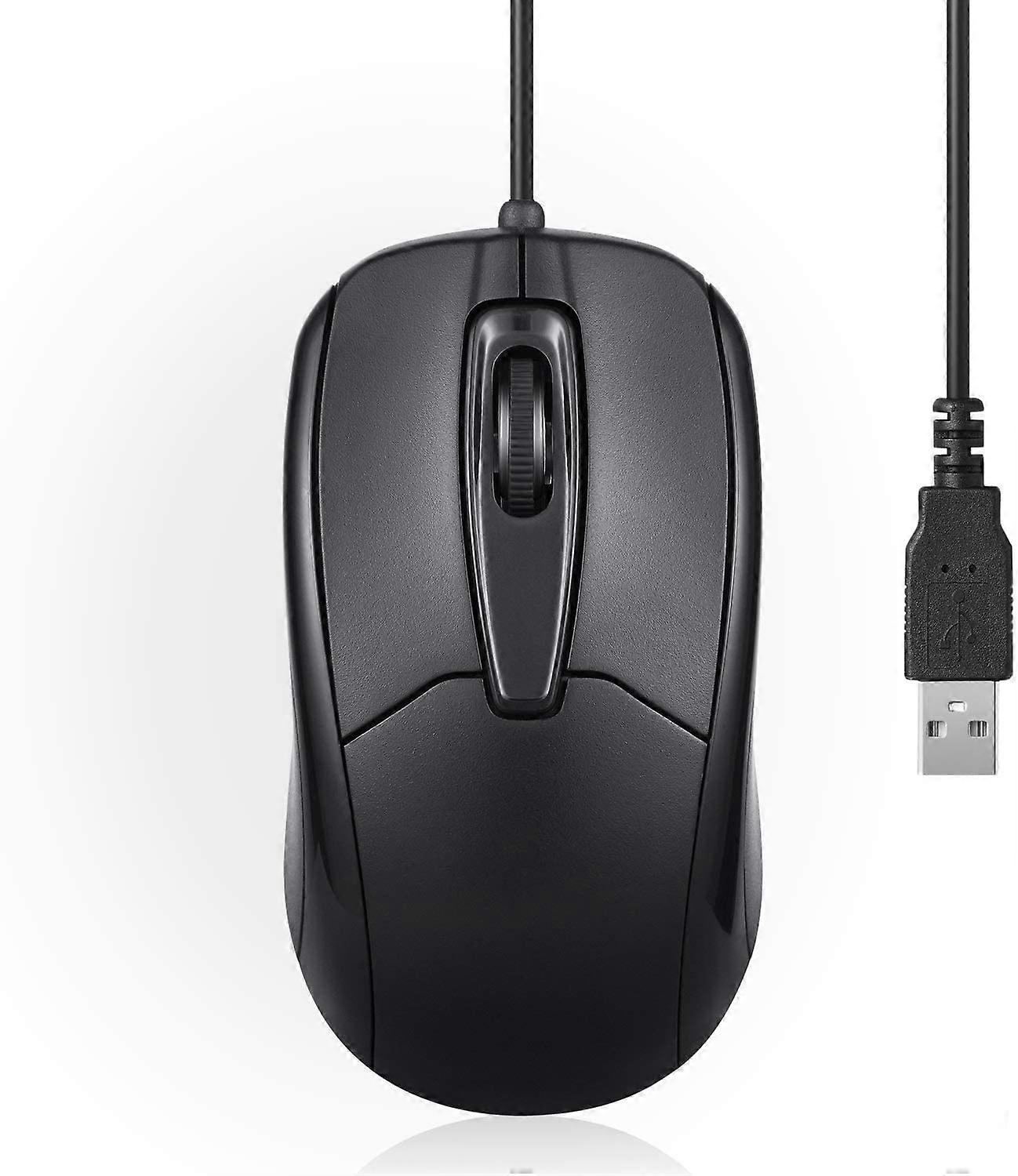 Silent Ambidextrous Wired Mouse 1000 DPI