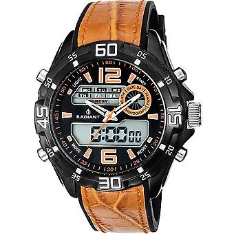 Radiant nouvelle montre Croco pour hommes Analog / Quartz numérique avec bracelet en silicone RA251604