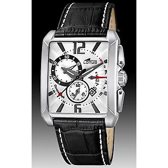 Lotus Quartz Analog Man Watch with Cowhide Bracelet L15536/1