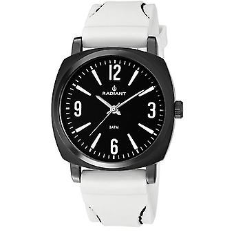 Radiant new bw Quartz Analog Man Watch with RA115602 Rubber Bracelet