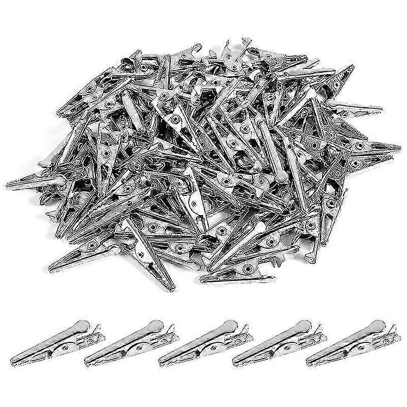 27mm Rust-Resistant Nickel Alligator Clips