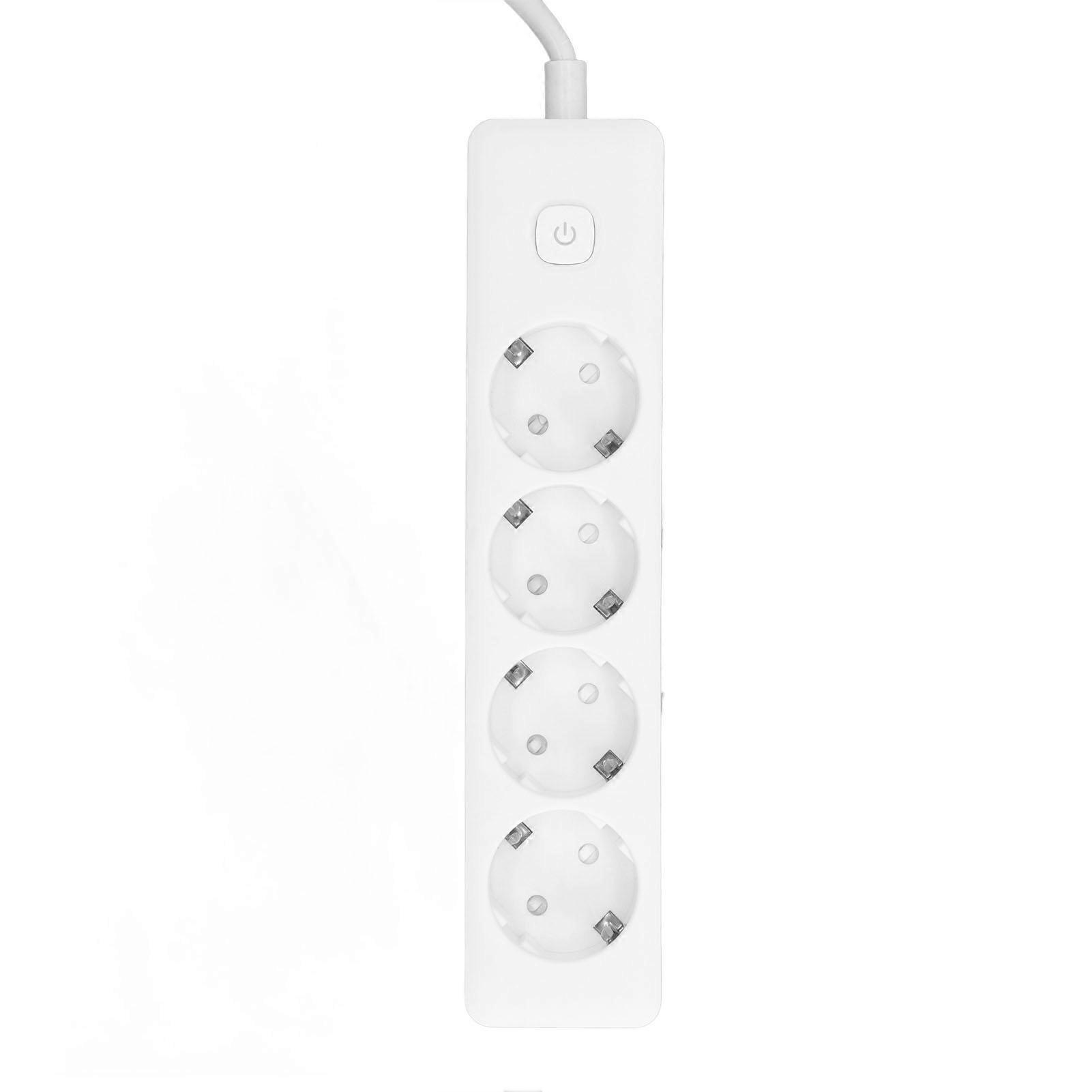 Outdoor Power Strip Multiple Socket Electrical Extension Cable Protective Contact Plug 10A 2200W