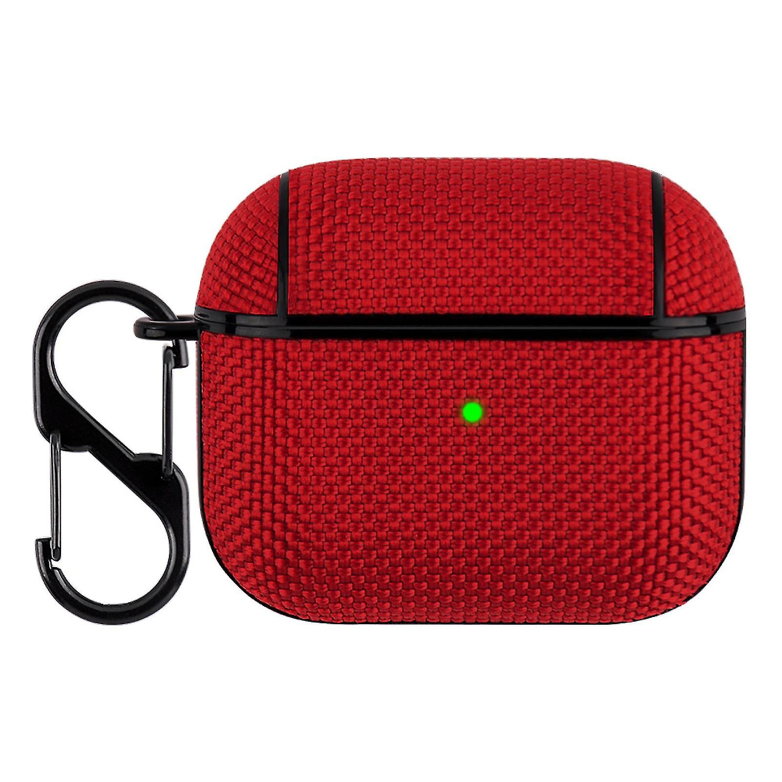 Protective Cover Waterproof Dust-proof Resilient Bluetooth-compatible Earbud Nylon Protective Case For Airpods 3