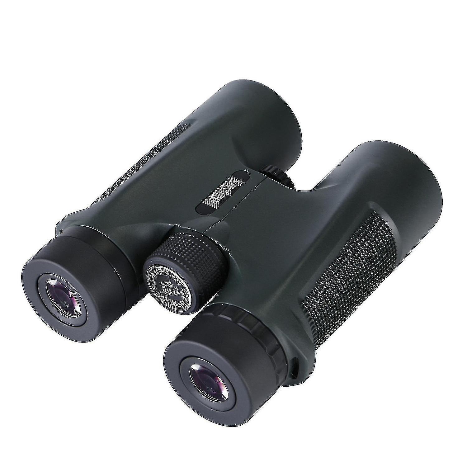 10x42 Compact Binoculars, Bak4 Fmc Binoculars With Phone Adapter, Harn