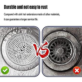 2 X FILTRI FILTRO PER LAVELLO CUCINA BAGNO DOCCIA SCARICO LAVANDINO 7CM - Foto 6