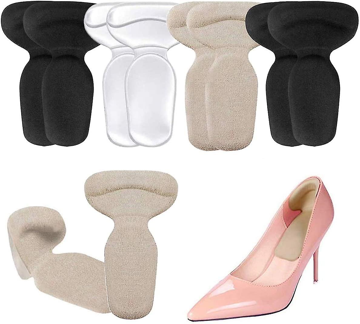4 Pairs High Heel Insole Women's Blister Prevention And Foot Protector