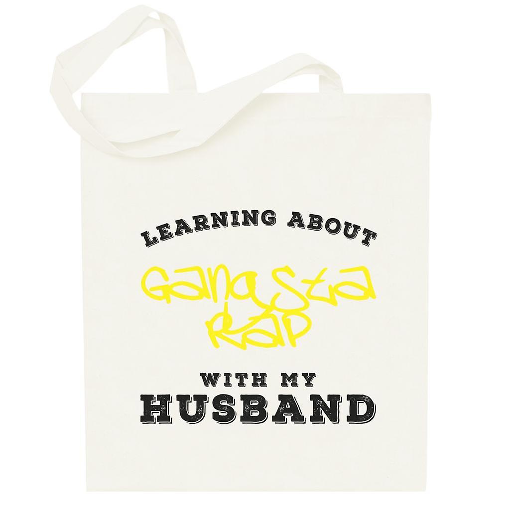 Learning About Gangsta Rap With My Husband Totebag