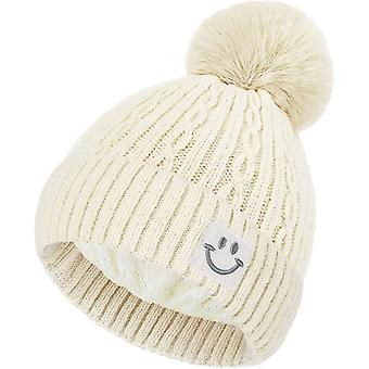 Bubble Cap Women's Knit Hat Winter Warm Style Beanie Hat