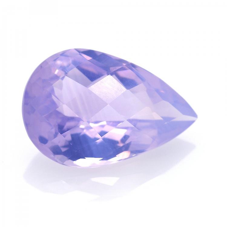 13,52 Ct Amethyst Pear Cut With Chessboard awo19