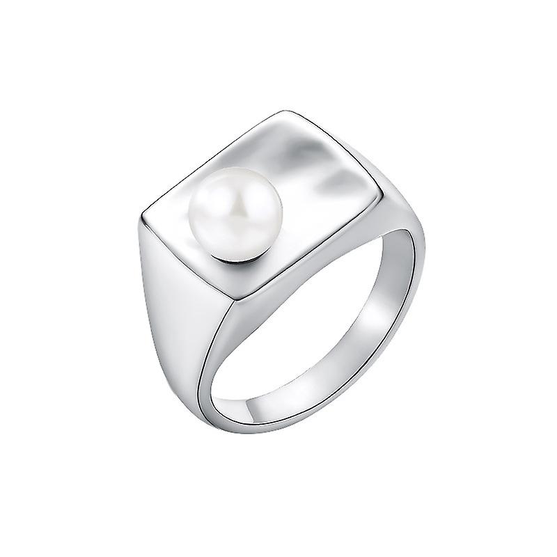 S925 Sterling Silver Pearl Ring