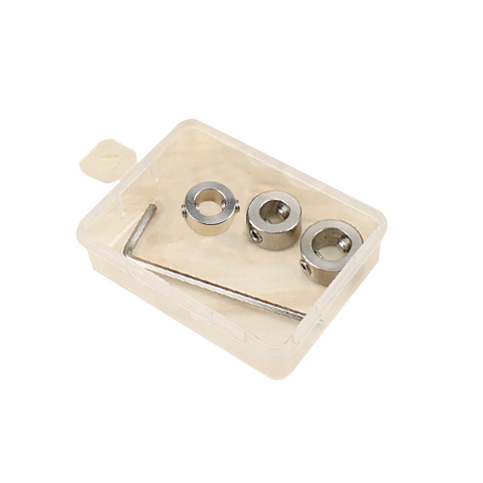 12pcs 3-16mm Drilling Limit Ring With Hex Wrench Drill Bit Depth Stop Collar Kit