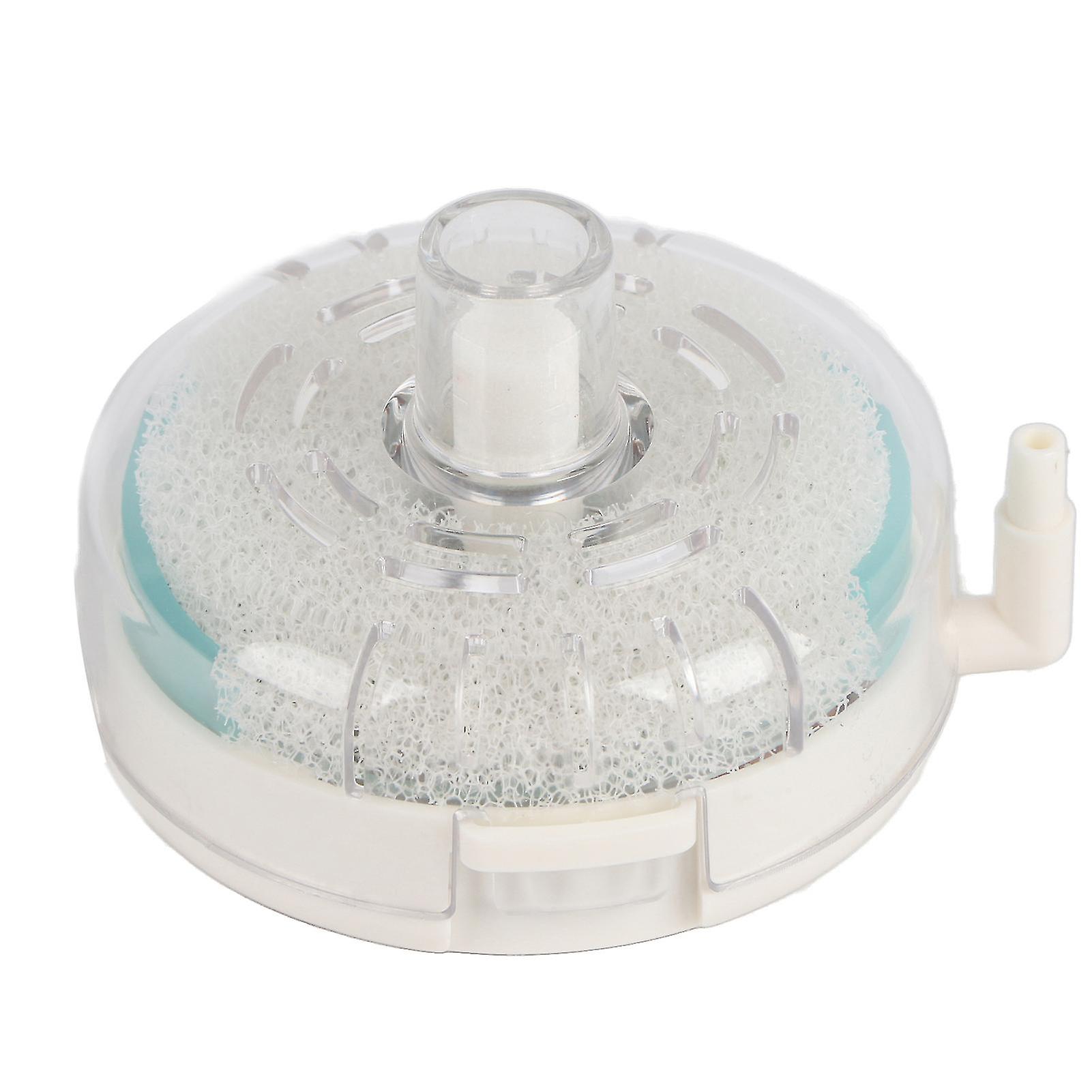 Ultra Thin Round Aquarium Fish Tank Filter Sponge Filter Water Filter (S)