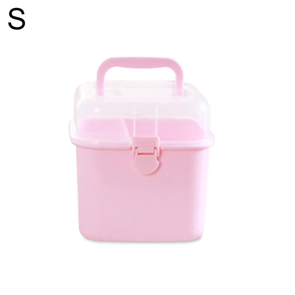 Medicine Box 2 Layer Emergency First Aid Kit Storage Box Container Organizer