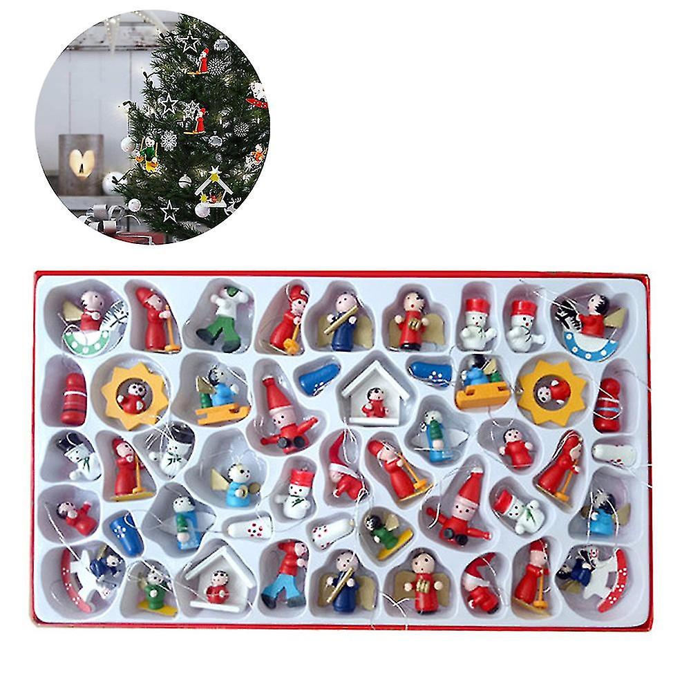 Christmas Decoration 24pcs Mini Christmas Ornaments Set For Mini Christmas Tree Decorations For Chri