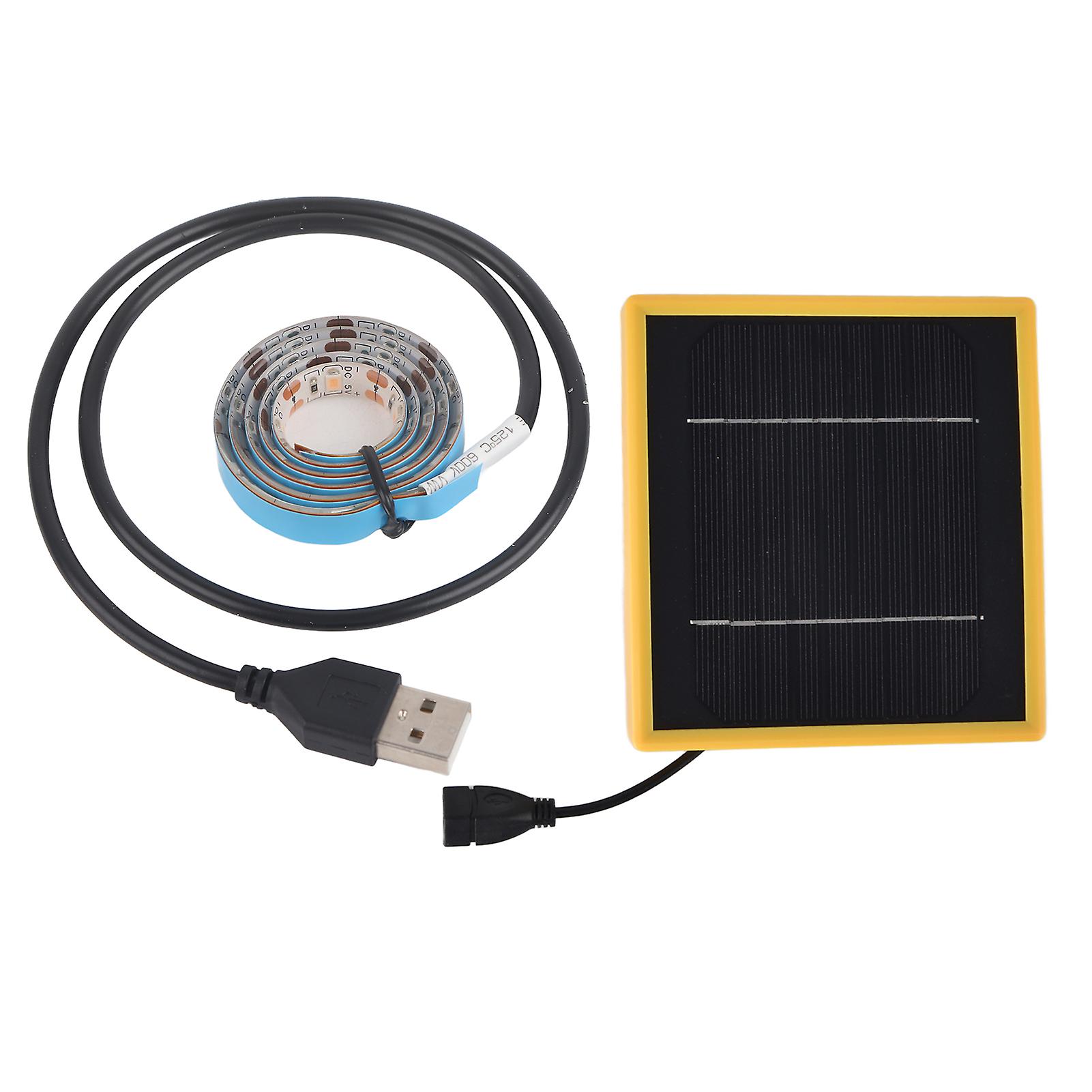 Solar Plant Grow Light Strip Full Spectrum 5W LED High Lumens 0.5m