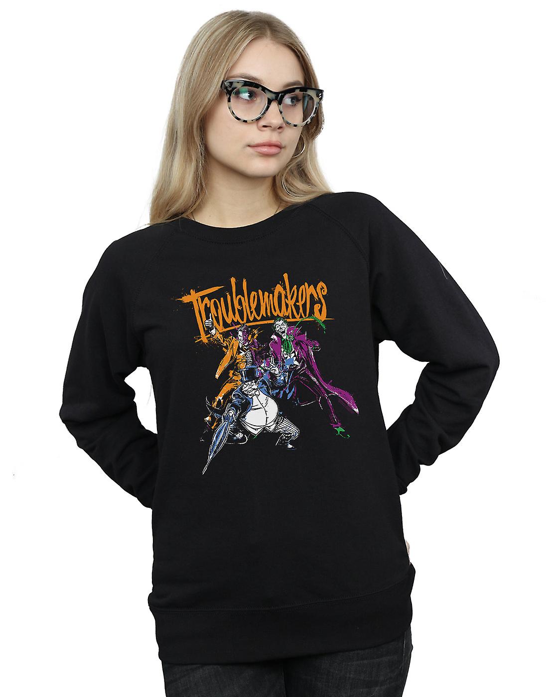DC Comics Women's Batman Troublemakers Sweatshirt