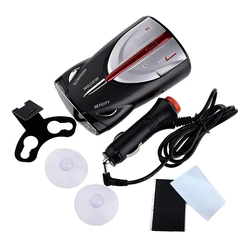 12v 16-band Cobra Xrs 9880 Laser Anti Radar Car Detector 360 Degree Led Display Laser Anti Radar Detector