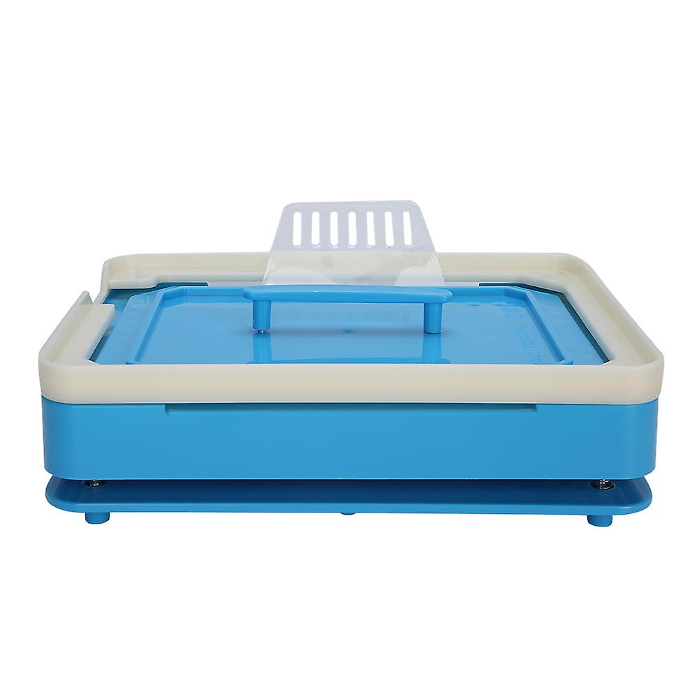 200 Holes 0# Capsule Filler Manual DIY Capsule Powder Pressing Filling Machine Plate Blue