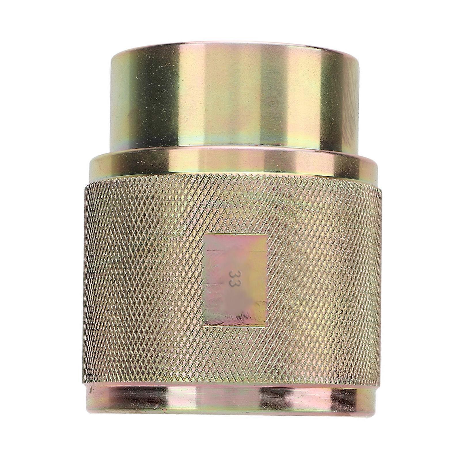 Motorcycle Inverted Split Design Fork Seal Driver Tool Carbon Steel Split Design Universal for Replacing Installing 33mm/1.30in