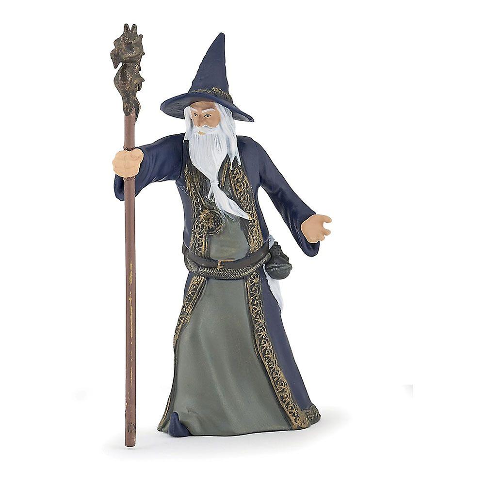 Papo fantasy world wizard toy figure, three years or above, multi-colour