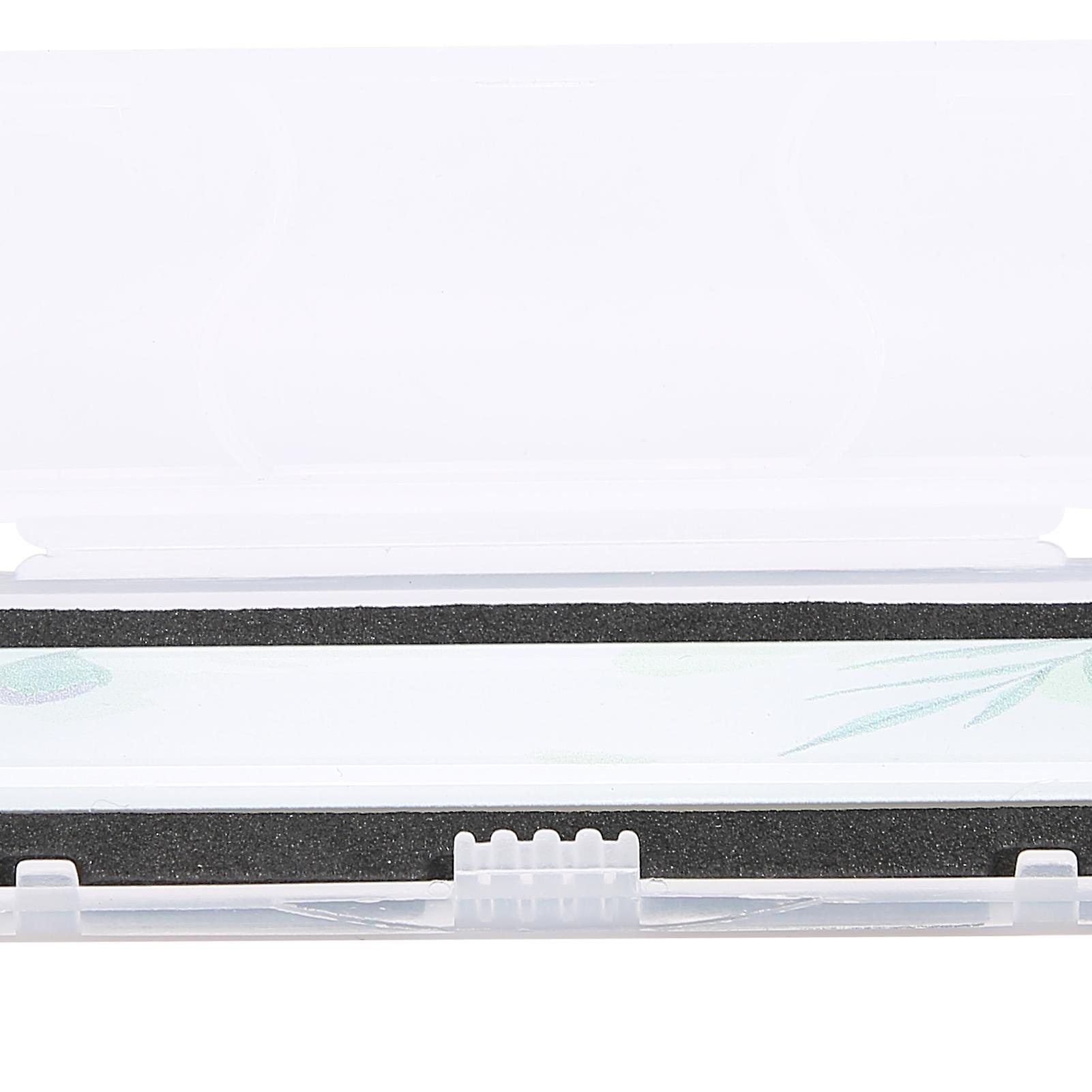 Glass Nail File Set, Portable Travel Toothbrush Case, High Quality Glass, Firm And Durable For Long Term Use, Finely Polished Surface For Removing
