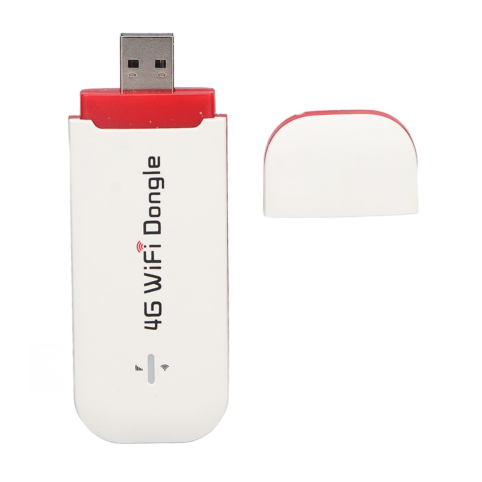 4G Portable Wifi High Speed Plug and Play USB Powered Mobile WiFi Hotspot Wireless Router White