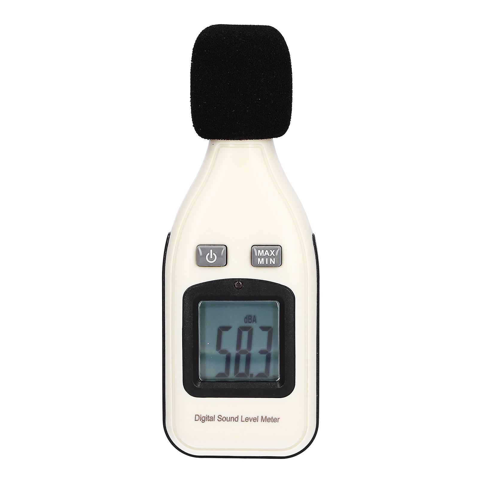 Noise Measure Device, Digital Decibel Meter Sound Pressure Level Reader Noises Tester