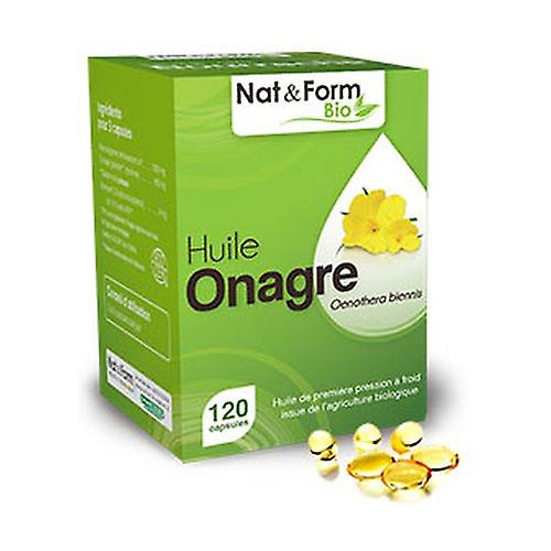 Cold Pressed Evening Primrose Oil 120 capsules