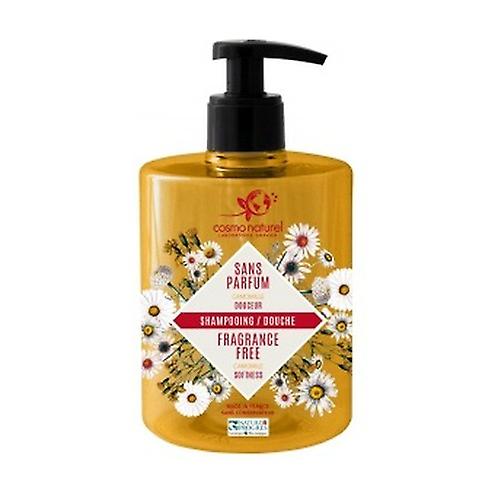 Fragrance-free shower shampoo with Chamomile extract 500 ml of gel